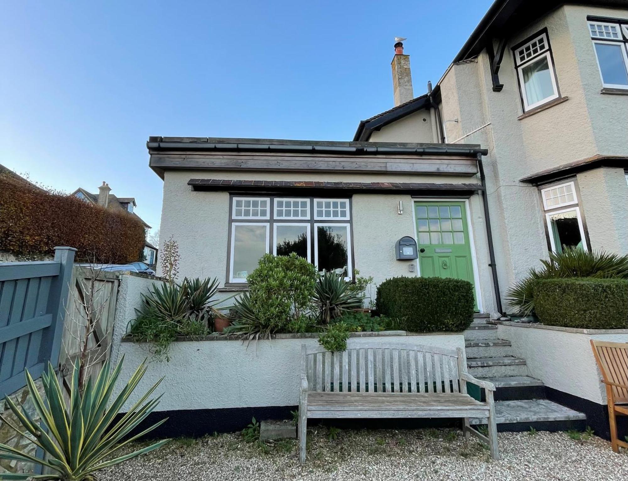 The Apartment At Queen Anne'S Lodge Lyme Regis Exterior foto